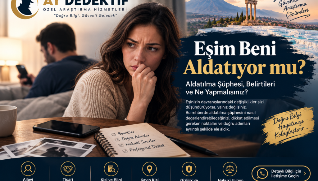 eşim beni aldatıyormu