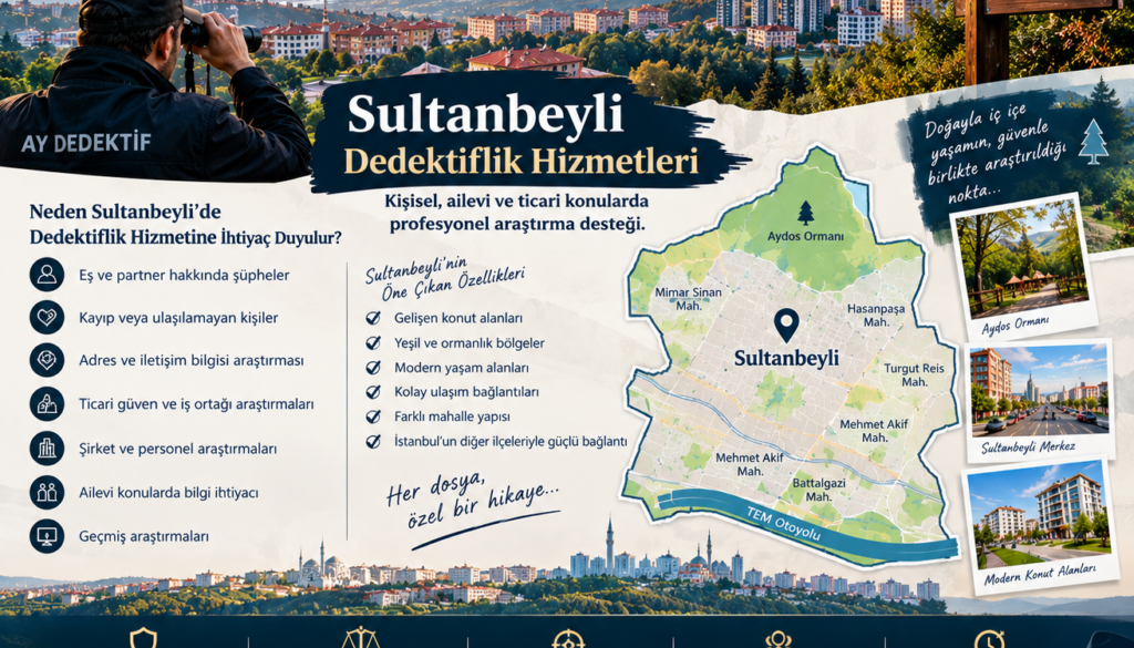 sutanbeyli dedektif